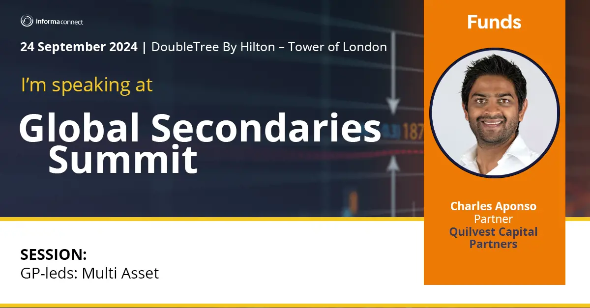 Global Secondaries Summit 2024 Charles Aponso Speaker Banner Updated